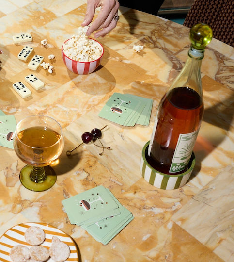 Here's How Untersetzer Keramik Grün 10,2x10,2cm 4 Stück