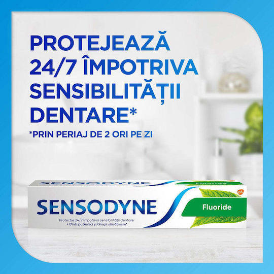 Sensodyne Pastă de Dinți pentru Dinți Sensibili și Cari dentare 100ml