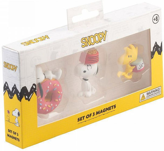 Σετ 3 Μαγνητάκια Snoopy