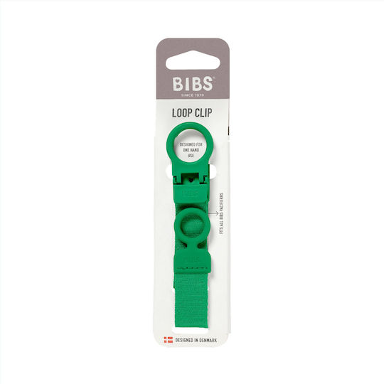 Bibs Κορδέλα Πιπίλας από Ύφασμα Πράσινη