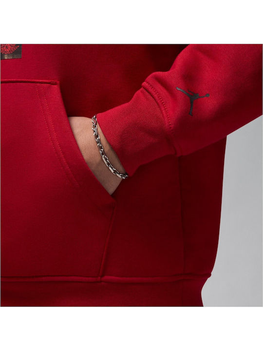 Jumpman Sweatshirt with Hood Gym Redblack