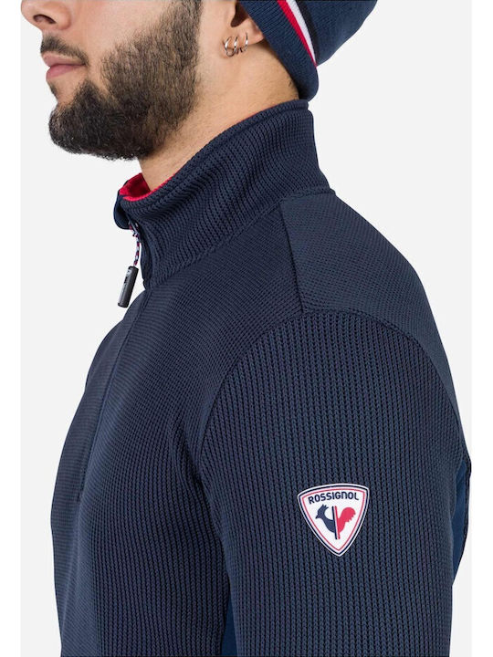 Sweatshirt with Hood Navy Blue