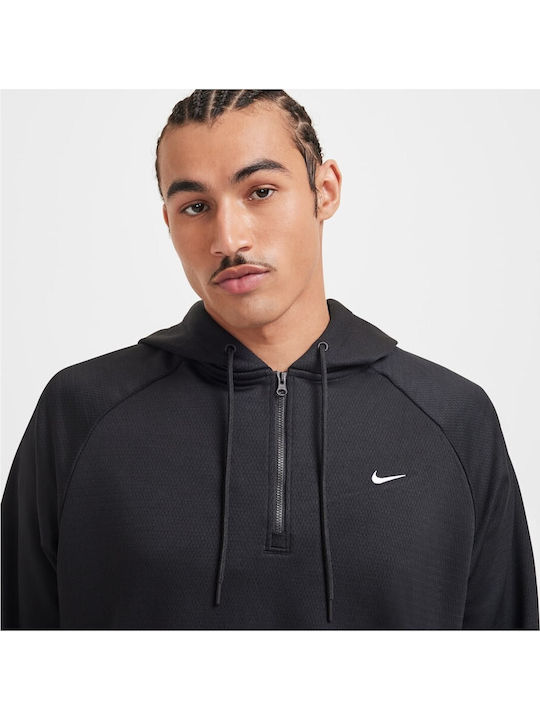 Hoodie Sweatshirt with Hood Blackwhite