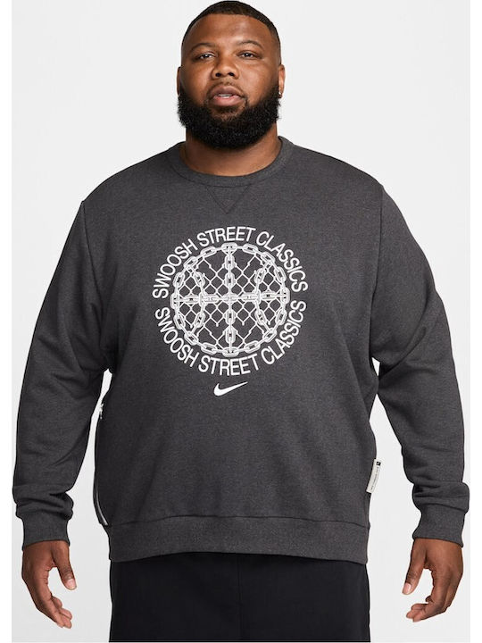 Standard Issue Dri-FIT Men's Sweatshirt Black Heather Pale Ivory