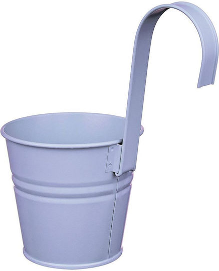 Butlers Plant Pot Metal Purple