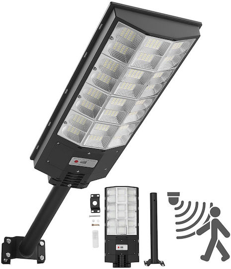 Vevor Solar Street Light 8W 450lm with Motion Sensor Photocell and Remote Control IP65