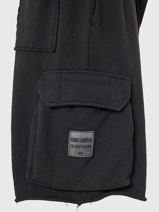 Men's Cargo Bermuda Black