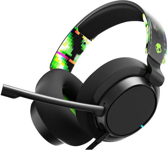 Skullcandy SLYR Pro Digi Hype XB Over Ear Gaming Headset με σύνδεση 3.5mm / USB