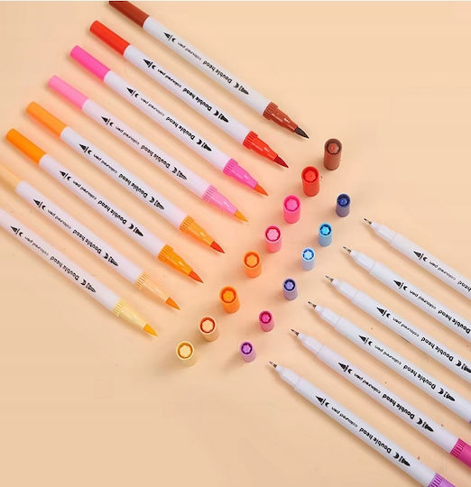 Ακρυλικοί Μαρκαδόροι Multicolored 0.4mm Σετ 48 χρώματα