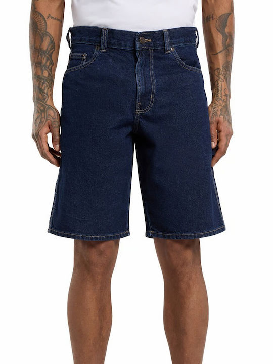 Herren Shorts Denim Blau