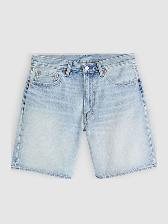 Men's Denim Shorts Light Aged Denim