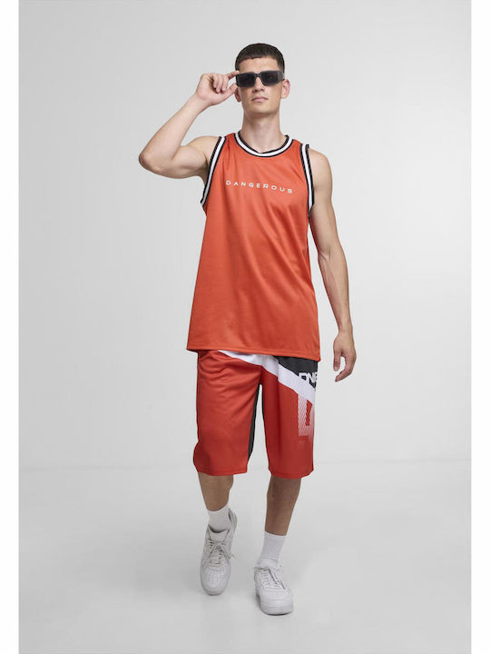 Men's Shorts Red Clay/Bright White/Jet Black