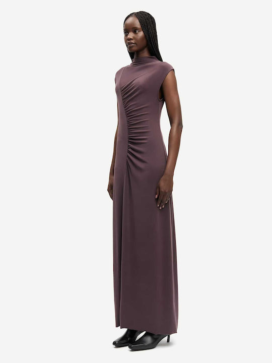 Maxi Βραδινό Φόρεμα Purple