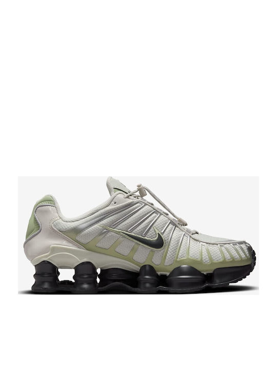 Shox TL Adidași Pentru Femei Light Bone / Off Noir-Oliv Aura