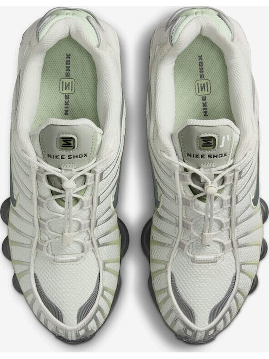 Shox TL Adidași Pentru Femei Light Bone / Off Noir-Oliv Aura