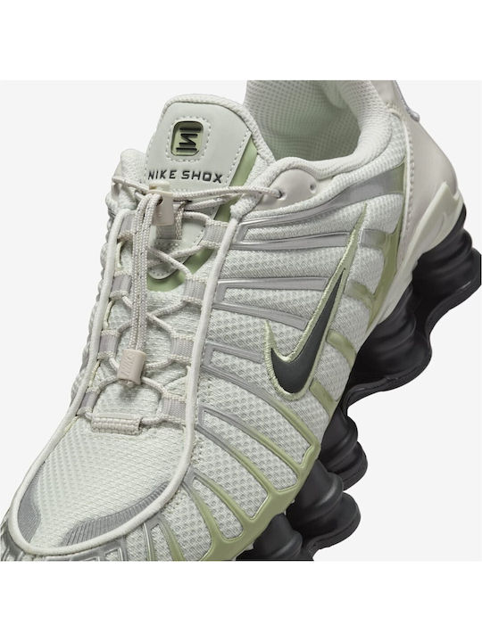 Shox TL Adidași Pentru Femei Light Bone / Off Noir-Oliv Aura