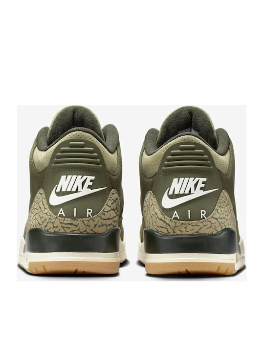 Air  3 Retro Мъжки Високи Каки Сникърси