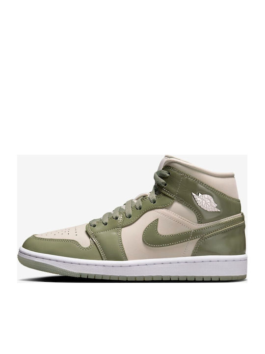 Air  1 Mid Se Damen Stiefel Grün