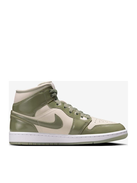 Air  1 Mid Se Damen Stiefel Grün
