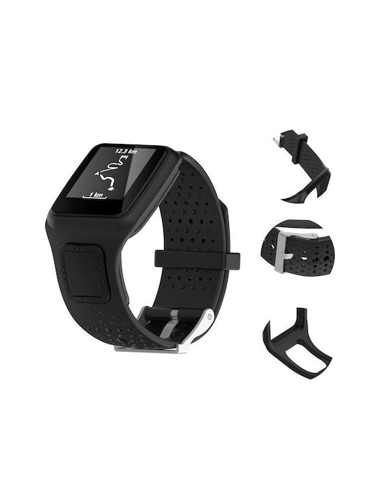 Кайш Силиконов Черен (Tomtom 1 Series Runner / Cardio)