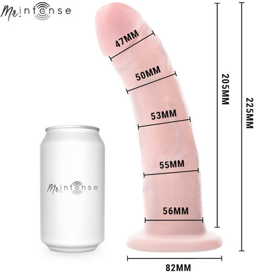 Intense Ρεαλιστικό Dildo με Βεντούζα Flesh