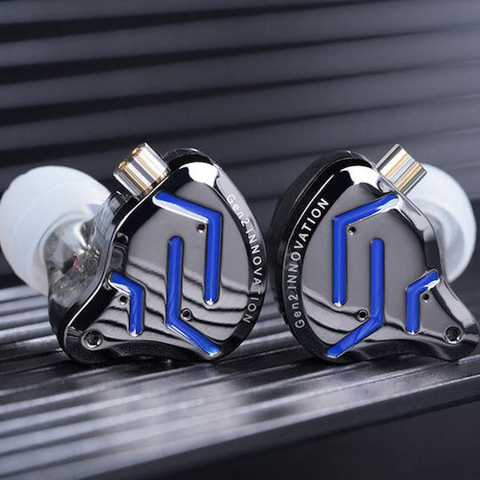 KZ In Ear Headphones In Ear Zsn Pro 2 Type Ear Hook Blue