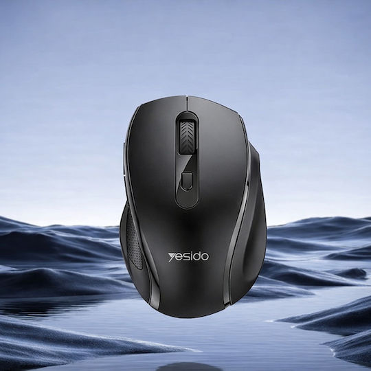 Yesido KB45 Ασύρματο Ποντίκι Μαύρο