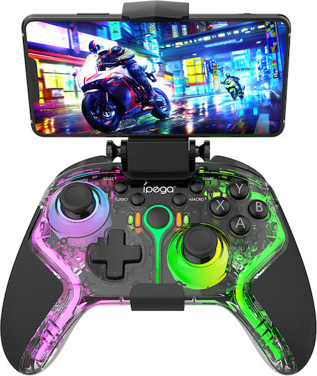 iPega 9666TH Ασύρματο Gamepad για Android / PC / PS3 / PS4 / Switch / iOS Μαύρο