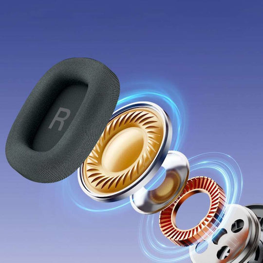 Yesido Ασύρματα Bluetooth Over Ear Ακουστικά Γκρι