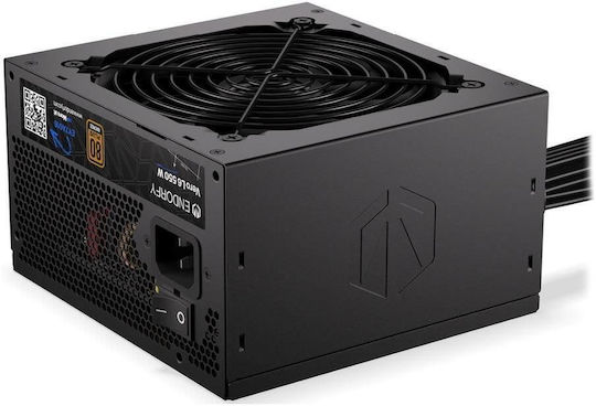 Endorfy Vero L6 550W Black Computer Power Supply Full Wired 80 Plus Bronze