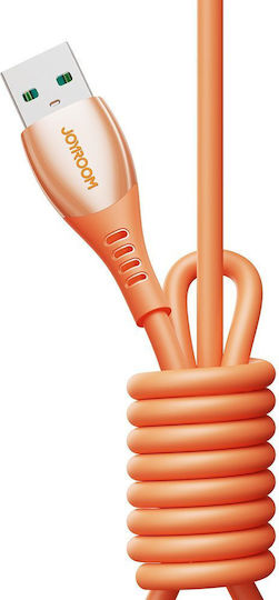 Joyroom S-A59 Vibrant USB 2.0 Cable USB-C Male - USB-A Orange 1.2m
