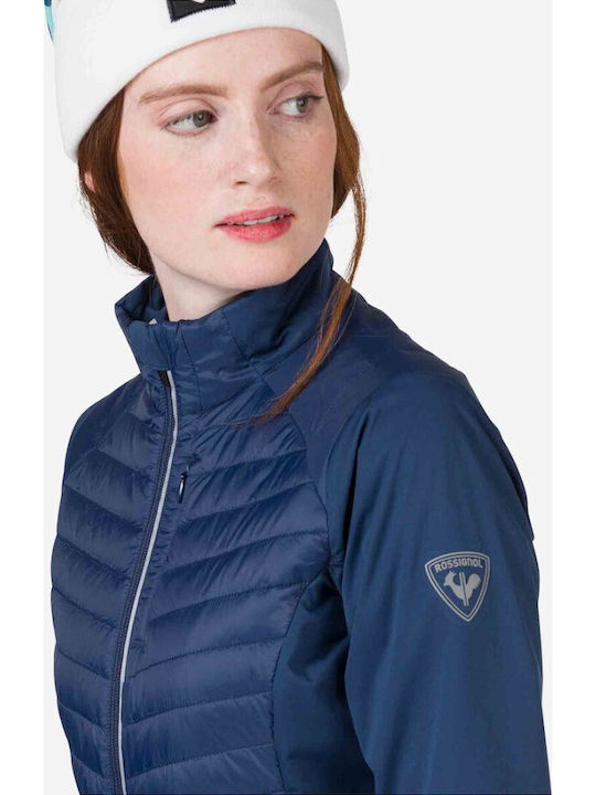 Γυναικείο Μπουφάν για Χειμώνα Navy Blue