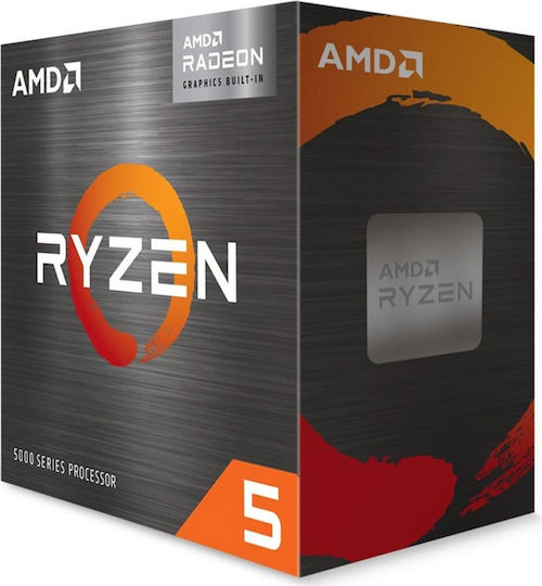 AMD Ryzen 5 5600GT 3.6GHz Επεξεργαστής 6 Πυρήνων για Socket AM4 σε Κουτί με Ψύκτρα