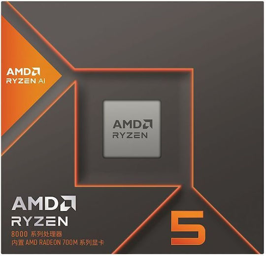 AMD Ryzen 5 8600G 4.3GHz Procesor cu 6 nuclee pentru Socket AM5 cu