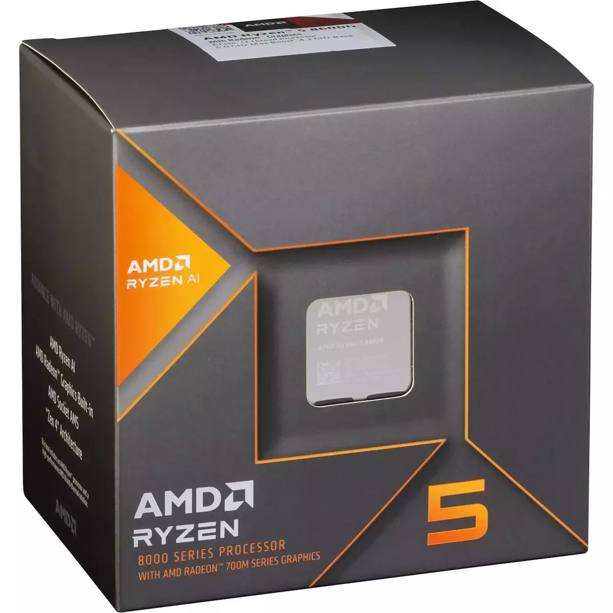 AMD Ryzen 5 8600G 4.3GHz Procesor cu 6 nuclee pentru Socket AM5 cu