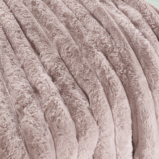 Guy Laroche St.moritz Κουβέρτα Γούνινη King Size 260x240εκ. Old Pink