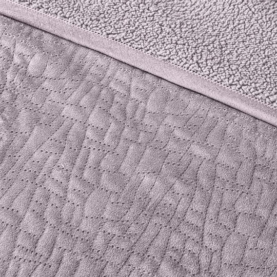 Guy Laroche Bolzano Задайте Одеяло Sherpa Полу-двойно 180x220см Melanze