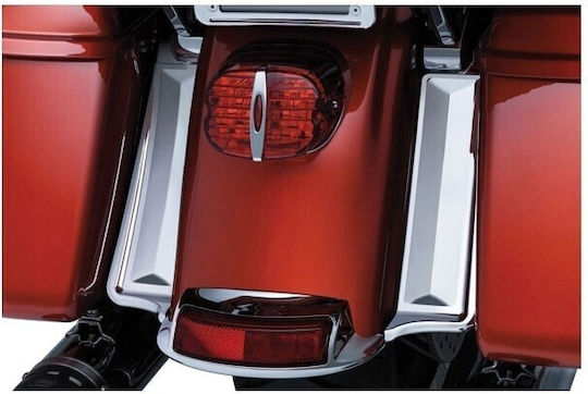 Kuryakyn Decorative Vacuum Case Covers Harley-Davidson Touring 14-16 Chrome Kuryakyn Saddlebag Filler Panels