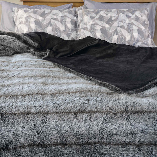Kentia Dynasty Pelzige Decke Übergröße 220x230cm