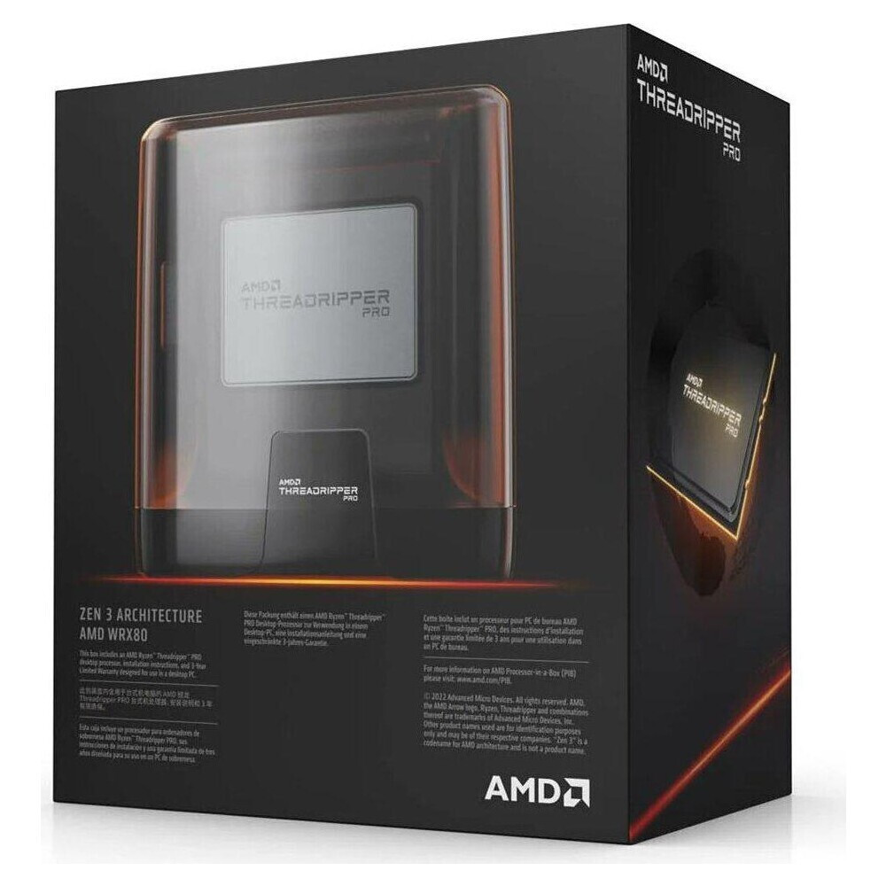 AMD Ryzen Threadripper Pro 5995WX 2.7GHz Επεξεργαστής 64 Πυρήνων για Socket sWRX8 σε Κουτί (100-100000444WOF)