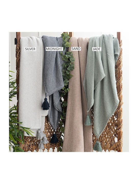 Palamaiki Kira Pique Blanket Double 240x260cm Jade