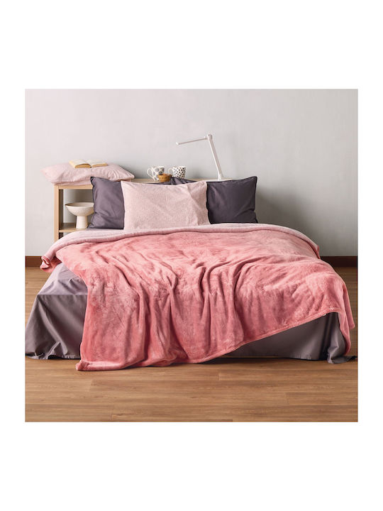 Kentia Yolanda Velvet Blanket Single 160x220cm