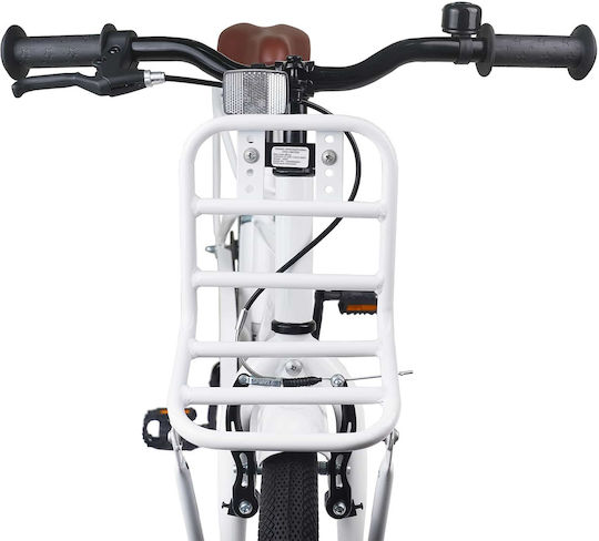 vidaXL 18" Kinderfahrrad Mountainbike Weiß