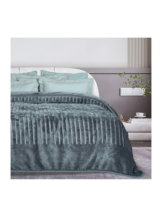 Das Home 1349 Samtdecke Moni 160x240cm Graphit