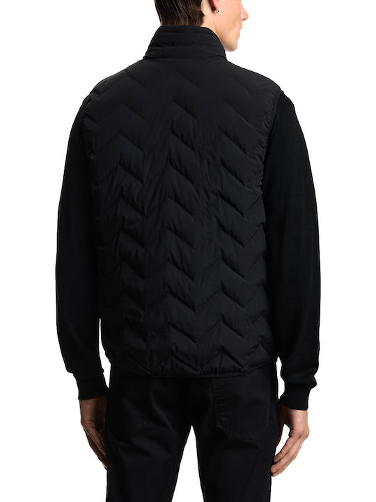 Emporio Armani Sleeveless Jacket Black