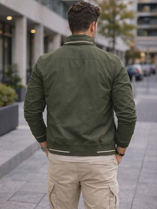 Geacă Bomber Verde Olive