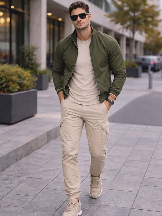Geacă Bomber Verde Olive