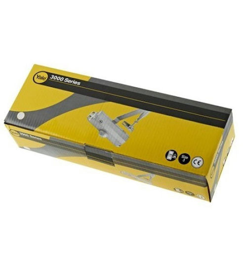 Yale Door Closer for Doors up to 85cm and 60kg Black