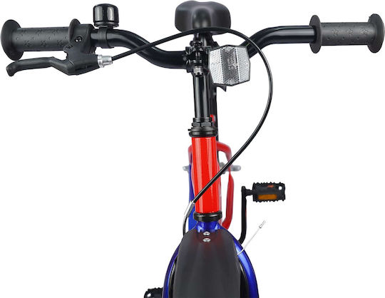 vidaXL 18" Детски Велосипед BMX Червен