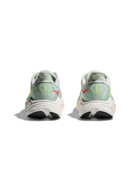 HOKA Clifton 10 Wide Women's Running Green